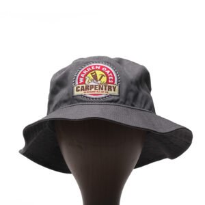 Custom logo cotton bucket hat