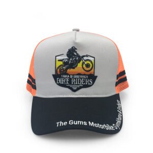 custom embroidery brim trucker cap