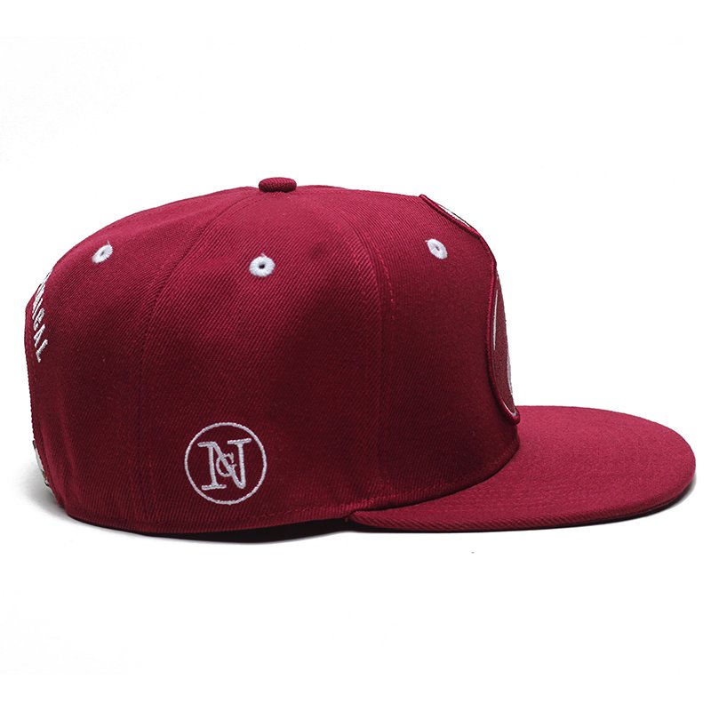 Wholesale Custom Embroidered Logo 6 Panel Hat, High Quality Western Trucker Hat Men Gorras Flat Brim Cotton Sports Snapback Cap - Image 6