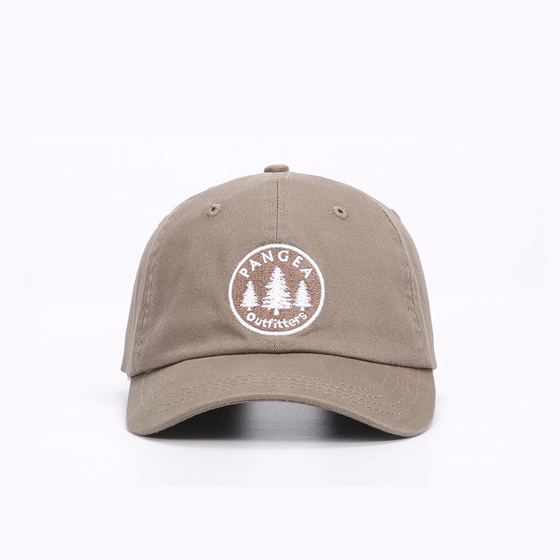 custom embroidery logo washed soft dad hat